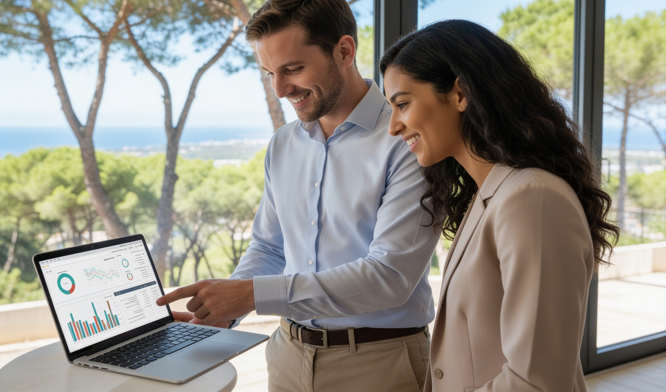 http://Consultant%20Sinaaps%20et%20cliente%20analysant%20un%20tableau%20de%20bord%20de%20supervision%20informatique%20dans%20un%20bureau%20de%20Sophia%20Antipolis%20avec%20vue%20sur%20les%20pins%20et%20la%20mer